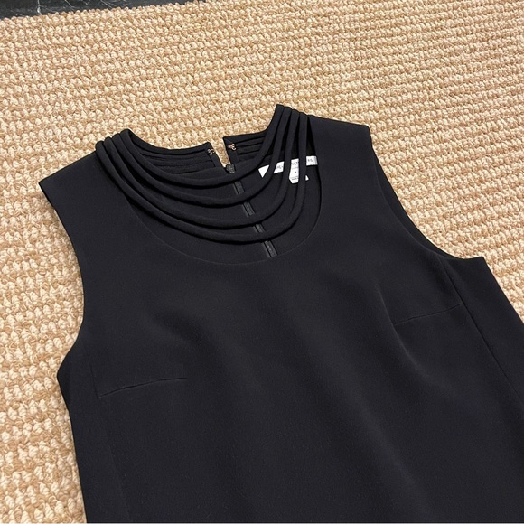 Diane von Furstenberg Black Noralie Sleeveless Dress 4 - Picture 4 of 9